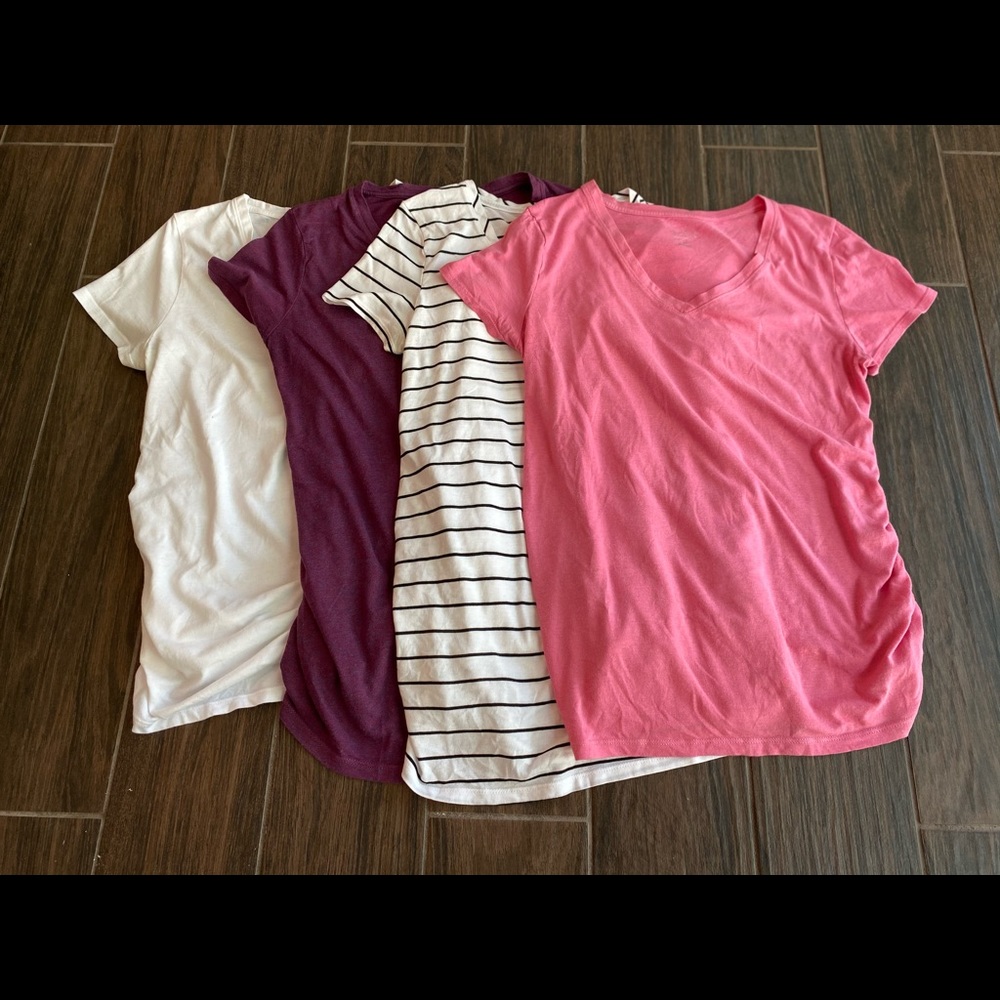 Lot of 4 maternity shirts